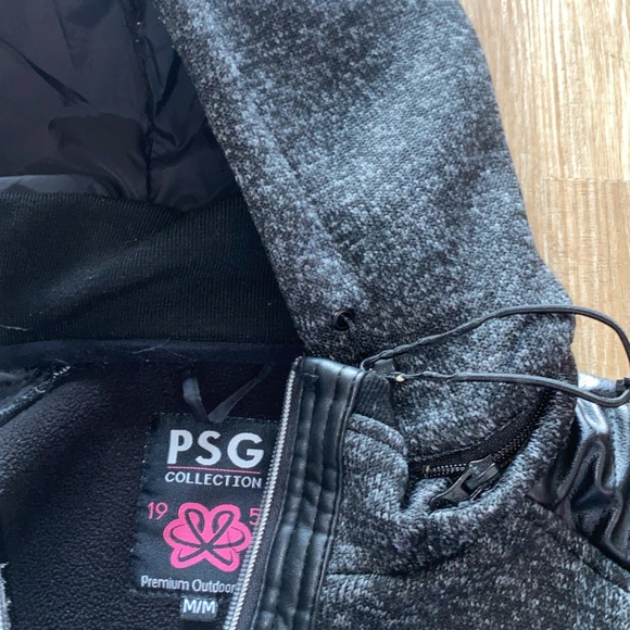 🙌🤩Canadian Premium Outdoor Gear Black & Gray Long Stylish Coat - Picture 7 of 7